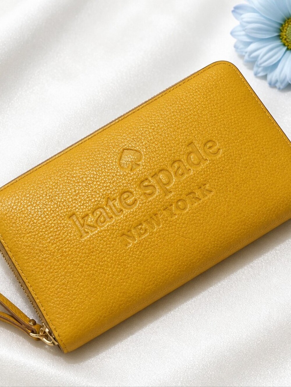 Kate Spade Yellow Leather Wallet